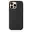 Coque en silicone avec MagSafe pour iPhone 16 Pro Max Noir