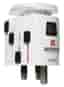 Adaptateur de voyage universel Skross Pro Monde Blanc