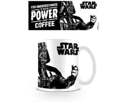 Star Wars tasse The Power Of Coffee Blanc