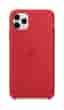 Coque en silicone pour iPhone 11 Pro Max Rouge