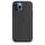 Coque en silicone Apple MagSafe pour iPhone 12 Pro Max Noir