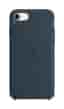 Coque en silicone pour iPhone SE 3ème génération Bleu abysse