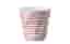 Gobelet 18 cl Revol Froissés Cappuccino Marinière Rouge
