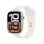 Apple Watch Series 10 GPS 46mm Boîtier en Aluminium Rose Gold avec Bracelet Sport Rose Tendre S/M