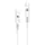 Câble Wefix USB-C vers USB-C 60 W 1 m Blanc