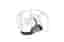 Double station de charge BigBen V3 pour manettes DualSense PS5 Noir et blanc