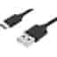 VSHOP® 1M USB Type C - Câble USB Type C à USB 2.0 A - Chargeur Type C pour Google Pixel, Pixel XL, Nexus 5X / 6P, LG G5, One Plus 2, MacBook, ChromeBook Pixel et Les Autres Appareils qui Supportent USB C (1M Noir)
