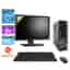 Ordinateur Dell Optiplex 790 SFF + Ecran 22'' - Noir - Intel Core i5-2400 / 3.10 GHz - RAM 8 Go - HDD 500 Go - DVD - Gigabit Ethernet - Ubuntu - Linux