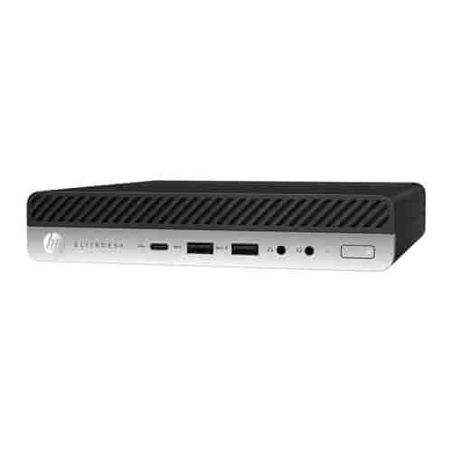 HP EliteDesk 800 G4 - SFF Core i5 8500 / jusqu'à 4.1 GHz - RAM 8 Go - SSD 512 Go - UHD Graphics 630 - Gigabit Ethernet - Win 11 - moniteur : aucun - reconditionné - Grade A