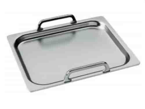 Smeg TPK Classic Plateau de service rectangulaire en acier inoxydable Plateau et – Stand (Classic Plateau de service, rectangle, EN ACIER INOXYDABLE, EN ACIER INOXYDABLE, 325 mm, 265 mm