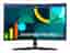 Samsung S27D366GAU - S36GD Series - écran LED - incurvé - 27" - 1920 x 1080 Full HD (1080p) @ 100 Hz - VA - 250 cd/m² - 3000:1 - 4 ms - HDMI, VGA - noir