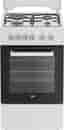 Cuisinière mixte Beko FSS53011DW  Blanc