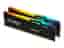 Kingston FURY Beast RGB - DDR5 - kit - 16 Go: 2 x 8 Go - DIMM 288 broches - 6000 MHz / PC5-48000 - CL30 - 1.4 V - mémoire sans tampon - on-die ECC - noir