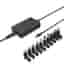Chargeur universel Accsup 65 W Noir pour PC