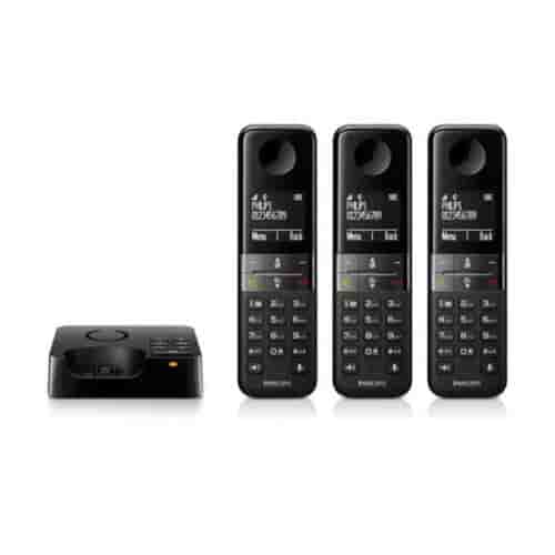 Philips D4553B Trio Noir
