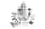 Robot pâtissier Kenwood KM099 Cooking Chef Premium