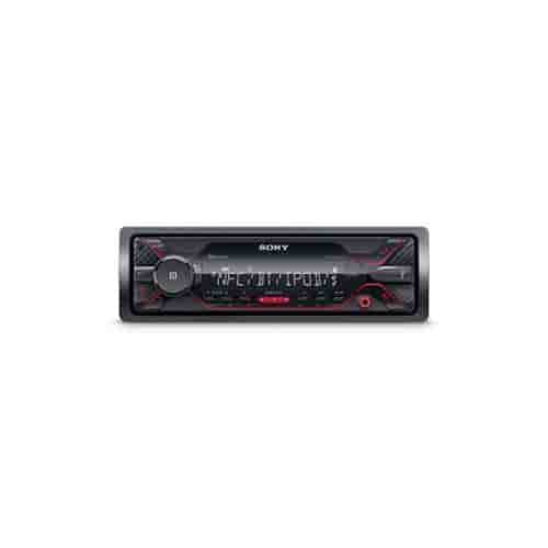Sony DSX-A410BT connecteur MP3 Autoradio avec Bluetooth, NFC, USB, AUX et iPod/iPhone Control Rouge Éclairage
