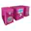 Micro chaine radio cd rose + stickers