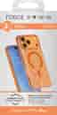Coque renforcée en métal Forcecase MagSafe Orange pour iPhone 17 Pro Max