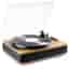 Fenton RP162W Platine vinyle rétro hifi avec Bluetooth et haut-parleurs - Marron Clair