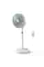 Ventilateur sur pied Rowenta Turbo Silence Compact 3D Nomad QV5050F0 Blanc