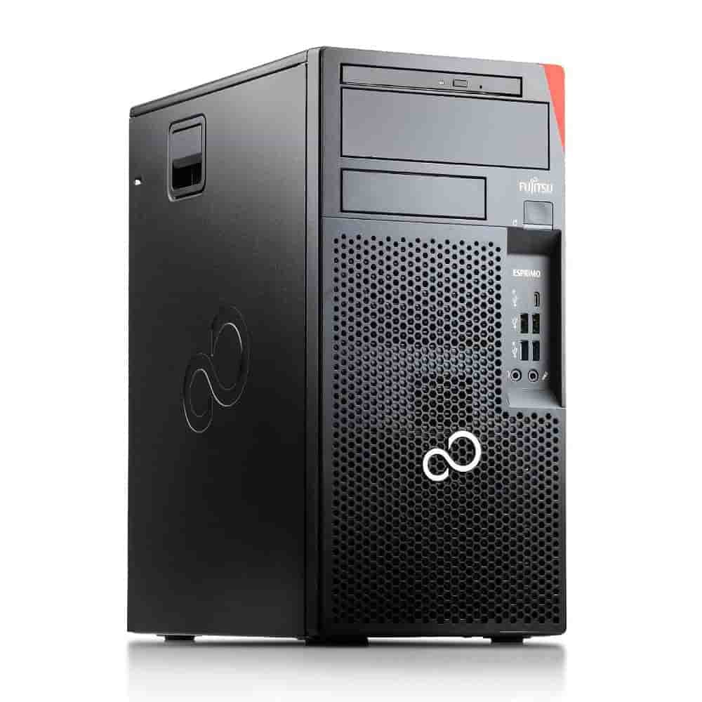 Fujitsu Esprimo P758 Intel Core i5-8400 256GB SSD + 1TB HDD 12GB Windows 11 Pro DVD Brenner
