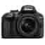 Nikon D3400 DSLR Camera Body, Black | 24.2MP | - EX+ - Excellent Plus - With Battery & Charger | Used