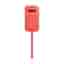 iPhone 12 mini Leather Sleeve with MagSafe - Pink Citrus