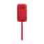 iPhone 12 mini Leather Sleeve with MagSafe - Scarlet