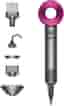 Dyson Supersonic HD07 Hair Dryer (5 Attachments) - Iron/Fuchsia Grade Good Used