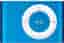 Apple iPod Shuffle 2nd Generation 1GB - Blue Grade Good Used