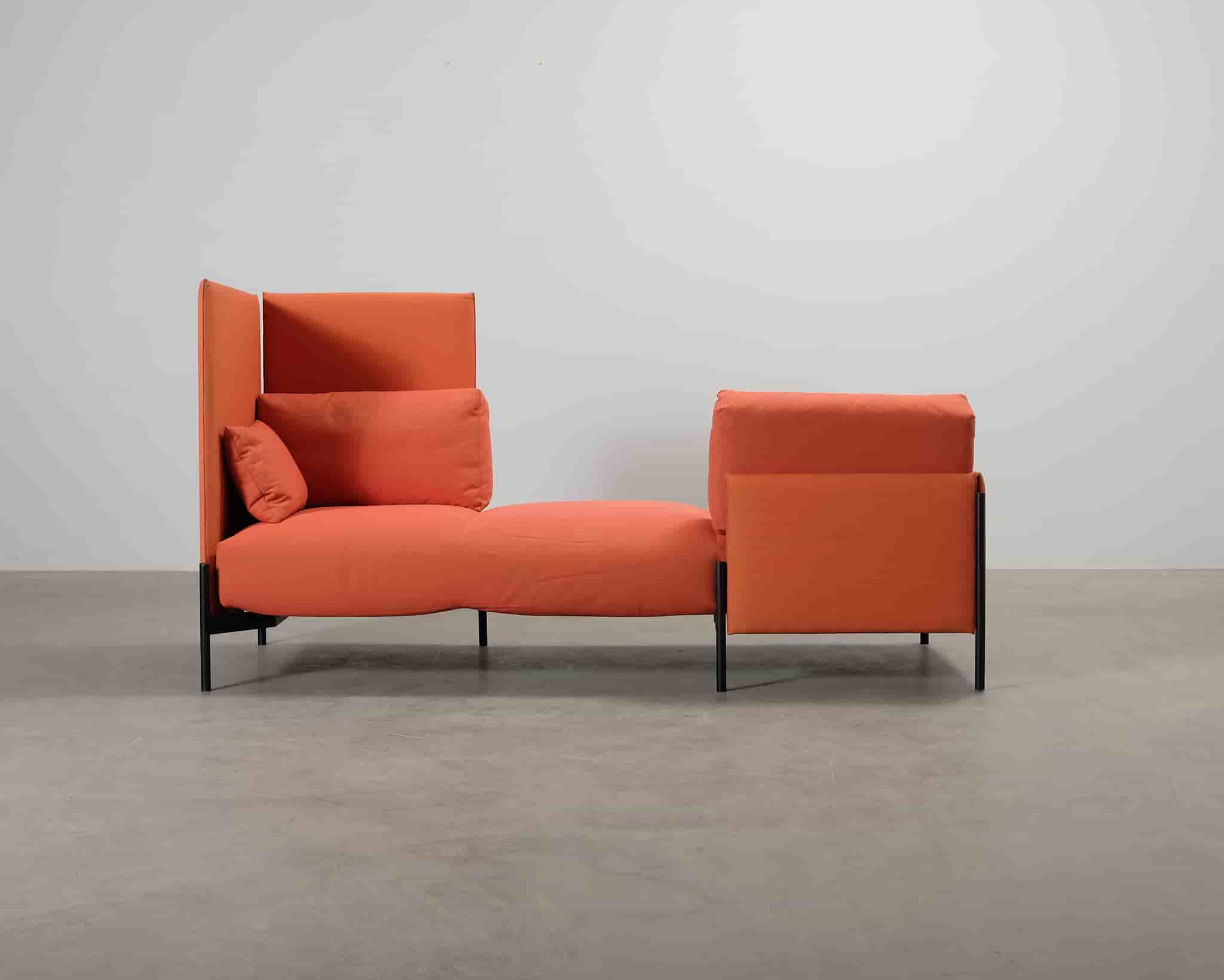 Fogia Fragment 3-sits soffa orange