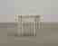 Gustaviansk stil seriebord 3 delar naturvit