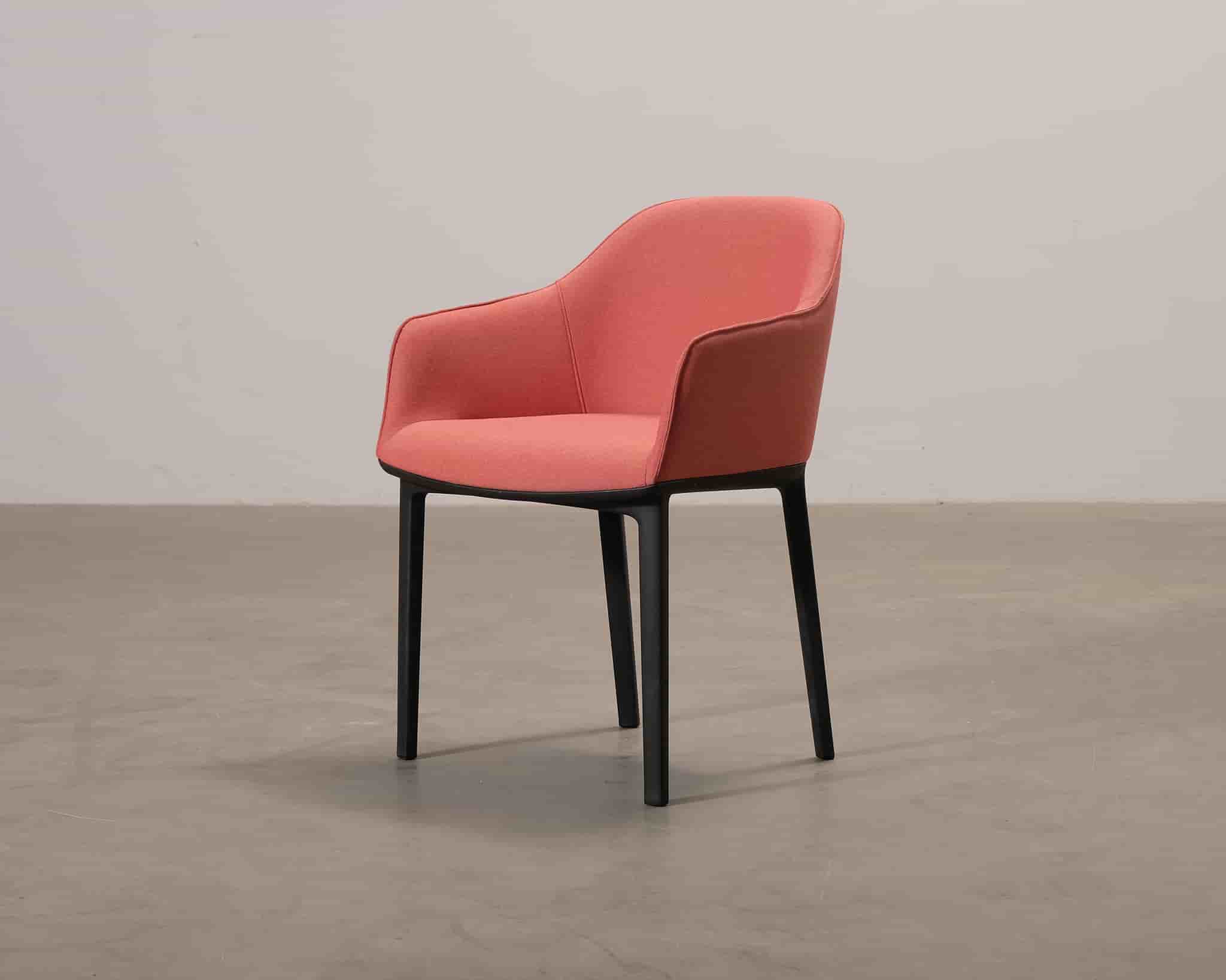 Vitra Softshell stol röd