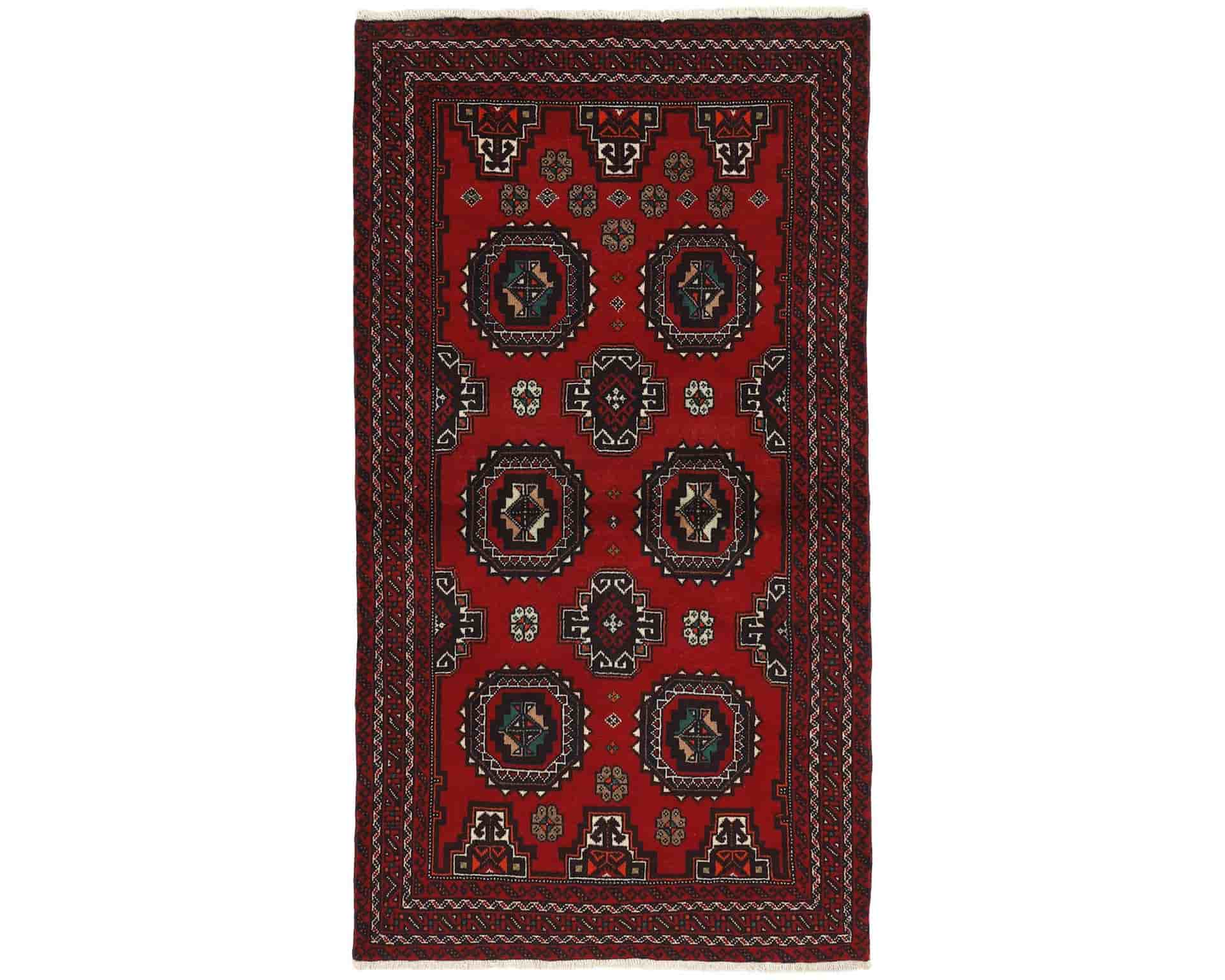 Balutch orientalisk matta 101 x 188 cm