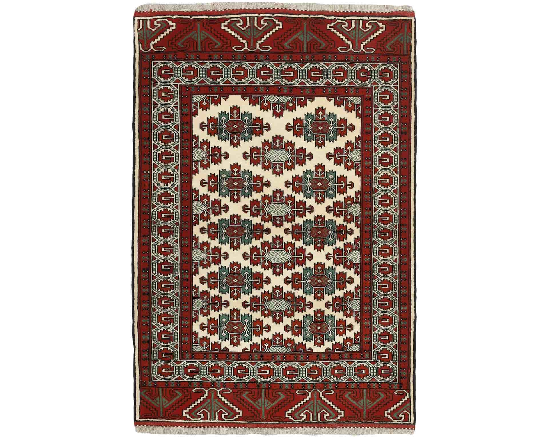 Torkaman Fine orientalisk matta 100 x 147 cm