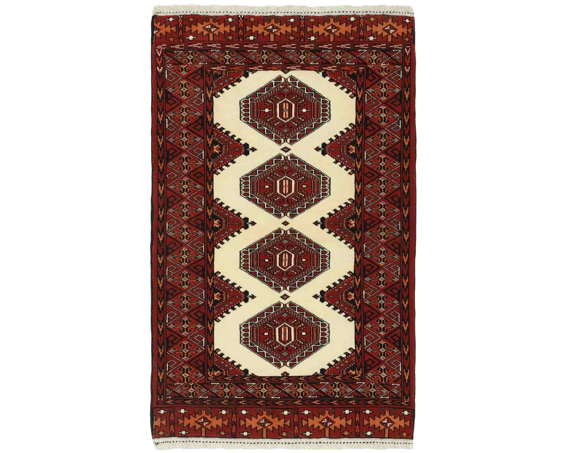 Torkaman Fine orientalisk matta 85 x 125 cm
