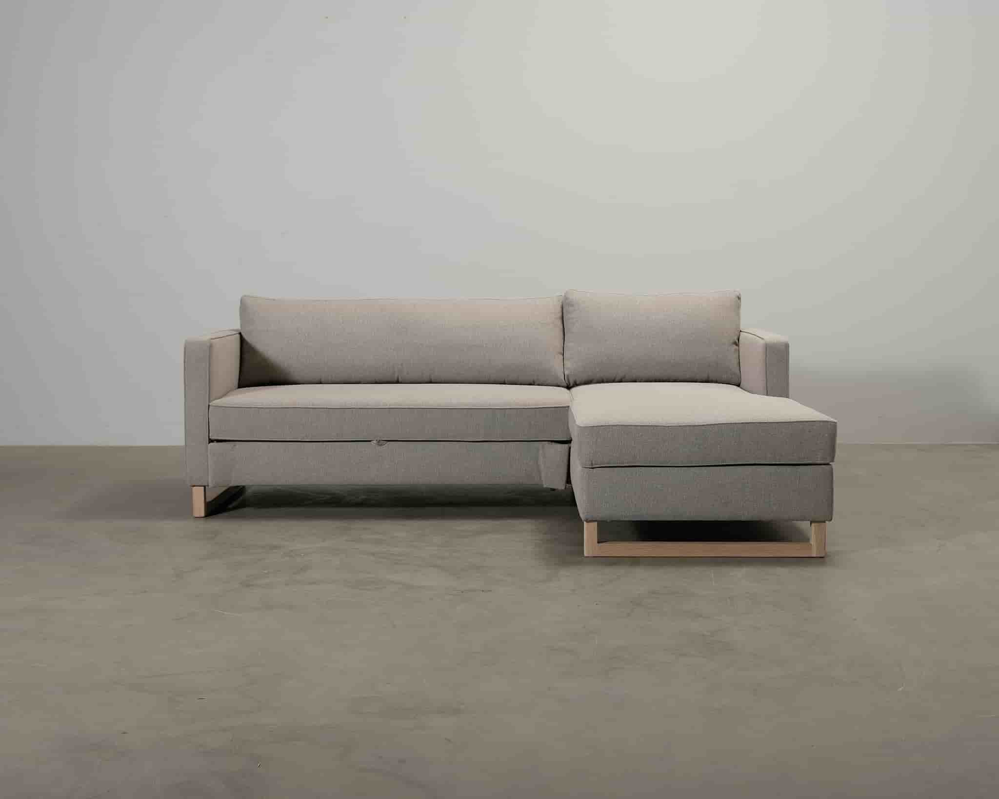 Sofacompany Madison 3-sits bäddsoffa med divan greige