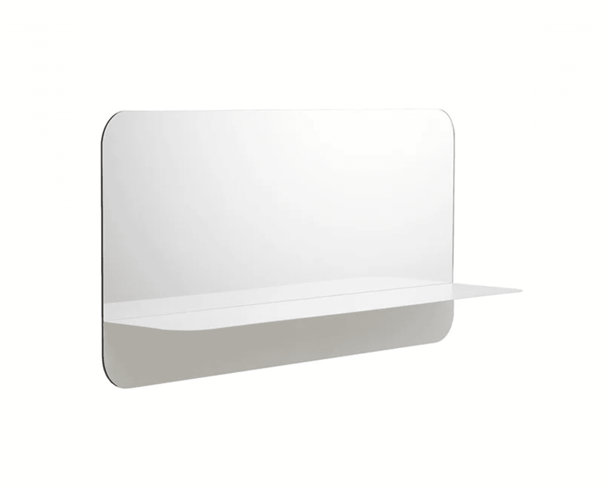 Normann Copenhagen Horizon spegel horisontell vit