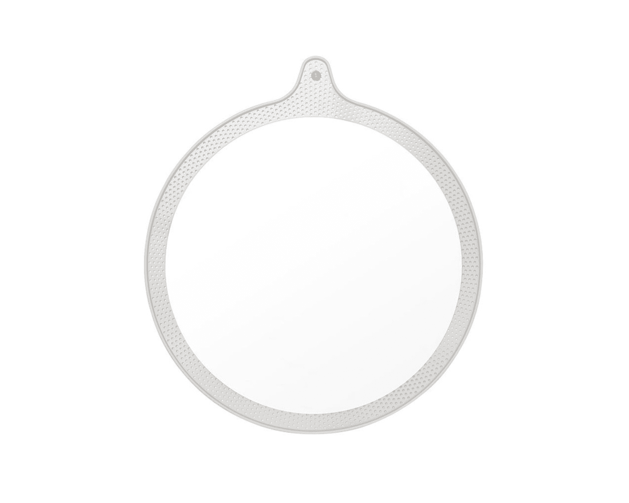 Normann Copenhagen Ticket Mirror Small spegel Ø 45 cm grå