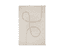 Linie Design Astral Spiral ullmatta 140 x 200 cm naturvit