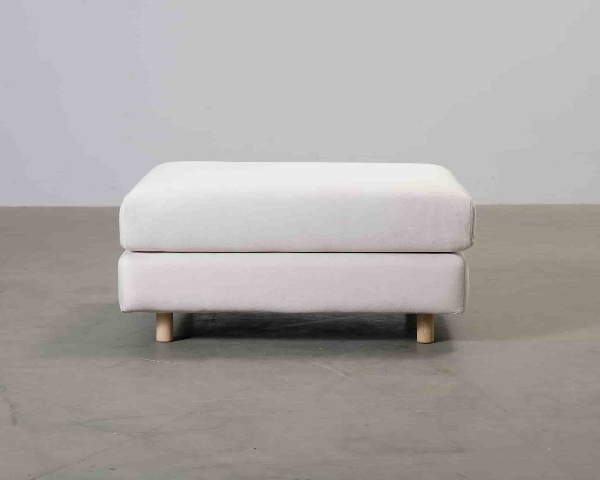 Sofacompany Dylan fotpall naturvit