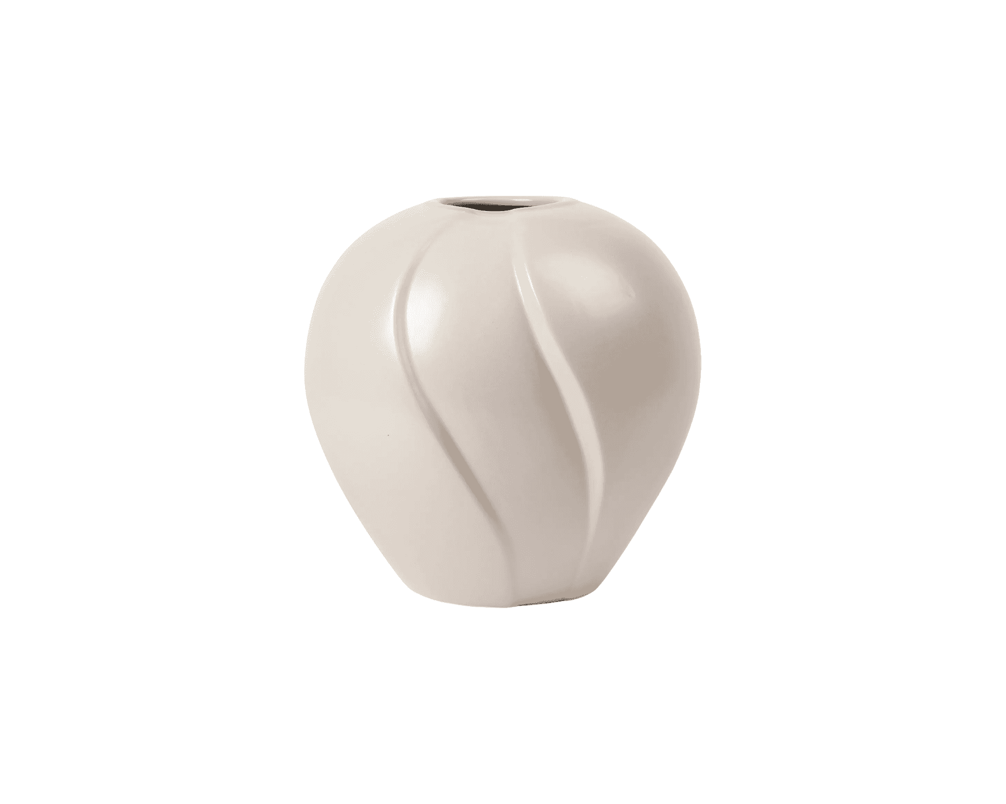 Broste Copenhagen Leda vas Grey Sand