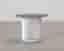 Ketall Mesh sidobord vit / svart