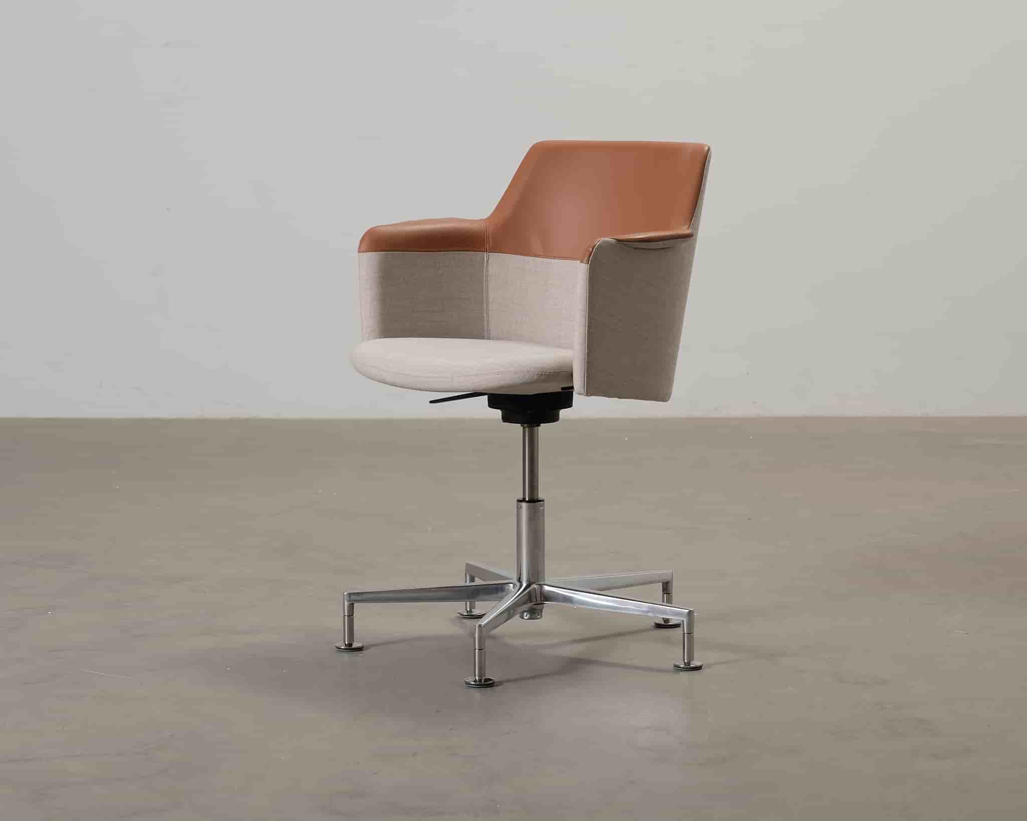 Lammhults Carousel kontorsstol brun / beige