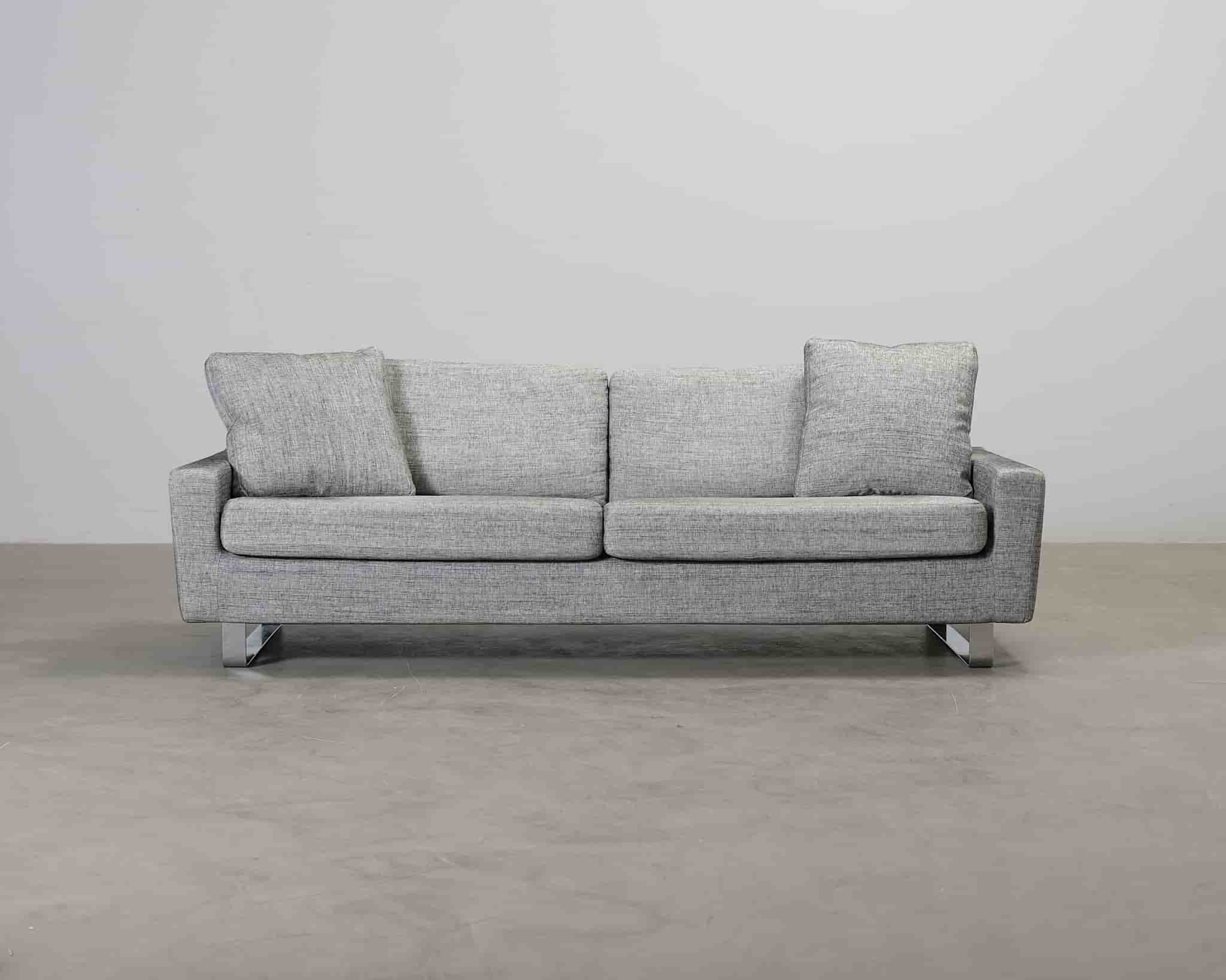 DUX Fire 2,5-sits soffa grå