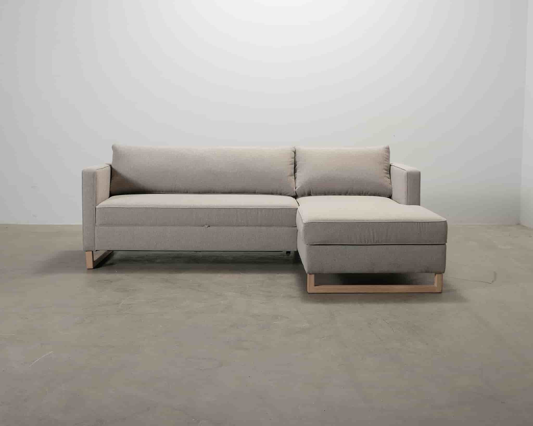 Sofacompany Madison 3-sits bäddsoffa med divan greige