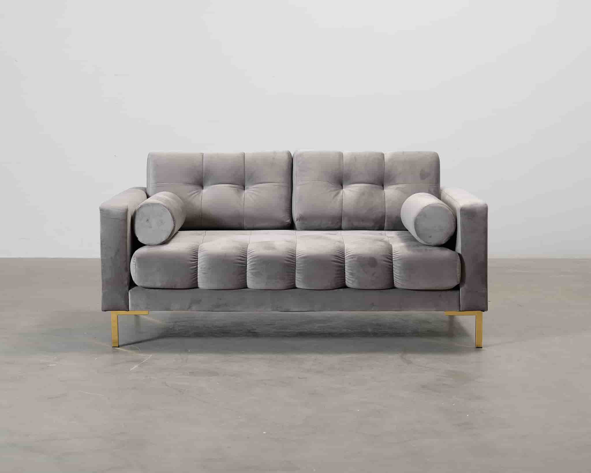Cosmopolitan Design Bali 2-sits soffa ljusgrå