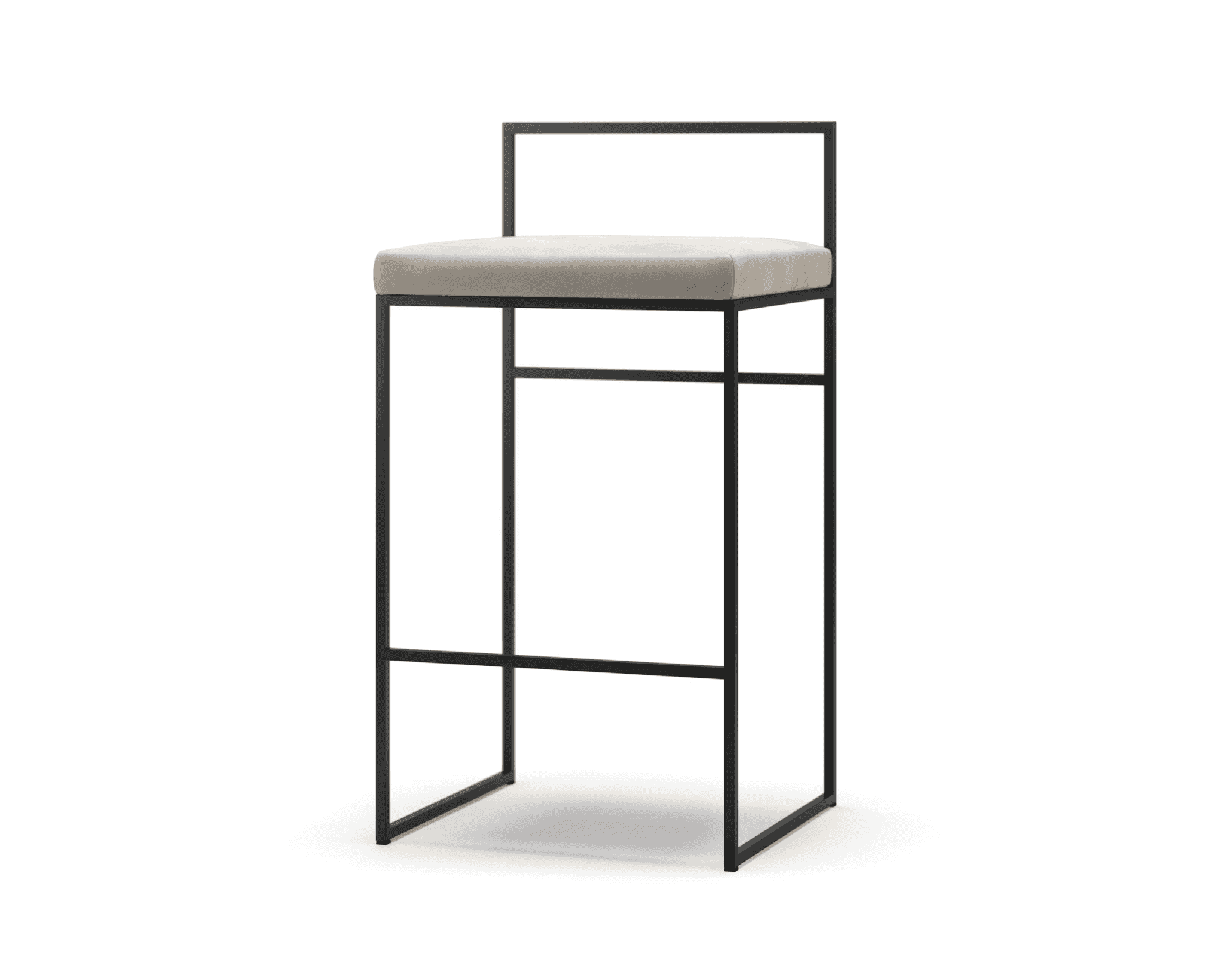 Department barpall beige / svart
