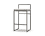 Department barpall beige / svart